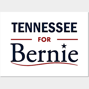 Tennessee for Bernie Posters and Art